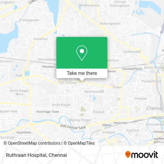 Ruthraan Hospital map