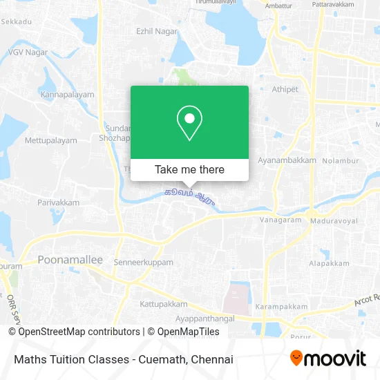 Maths Tuition Classes - Cuemath map