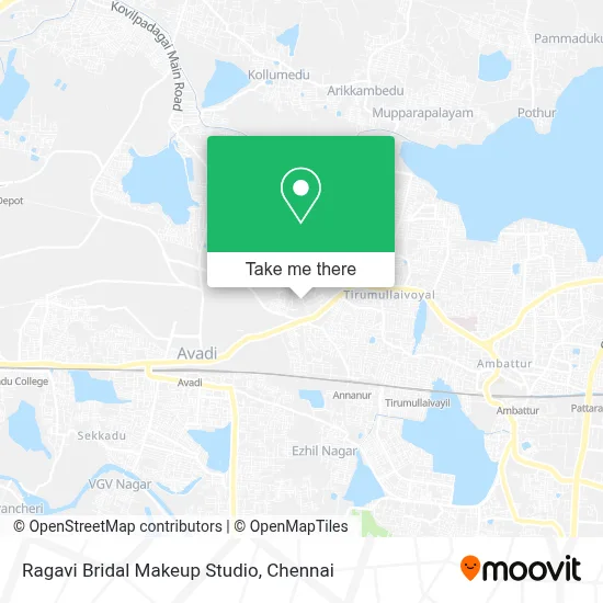 Ragavi Bridal Makeup Studio map