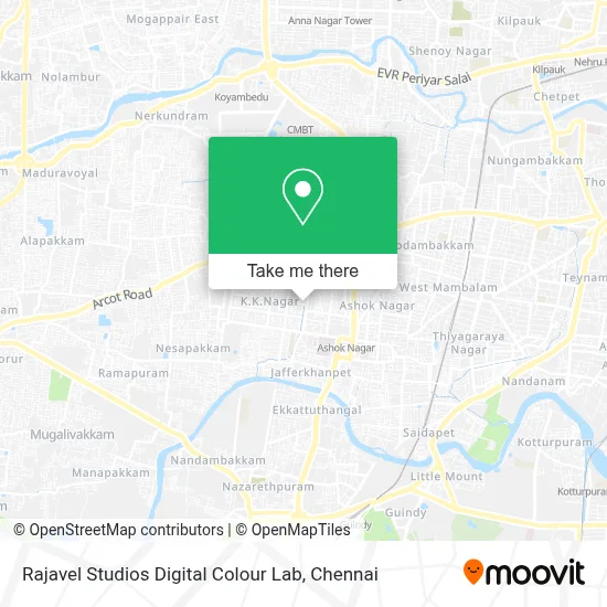 Rajavel Studios Digital Colour Lab map