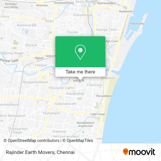 Rajinder Earth Movers map