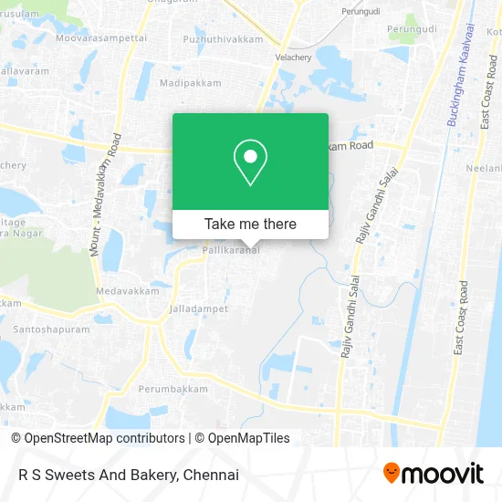 R S Sweets And Bakery map
