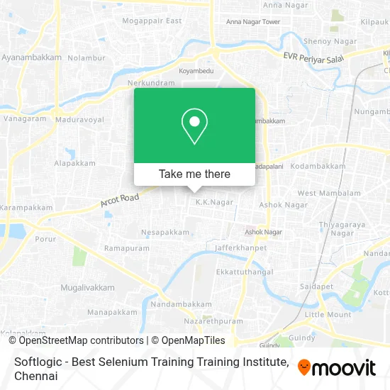 Softlogic - Best Selenium Training Training Institute map