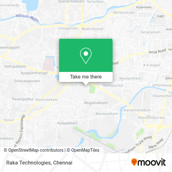 Raka Technologies map
