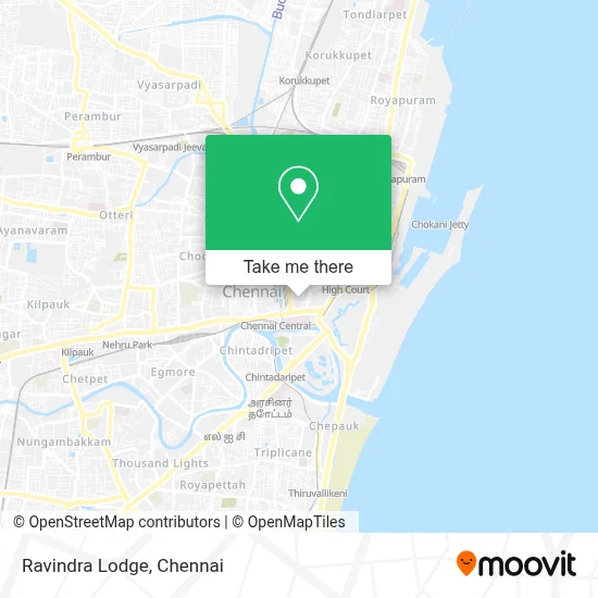 Ravindra Lodge map