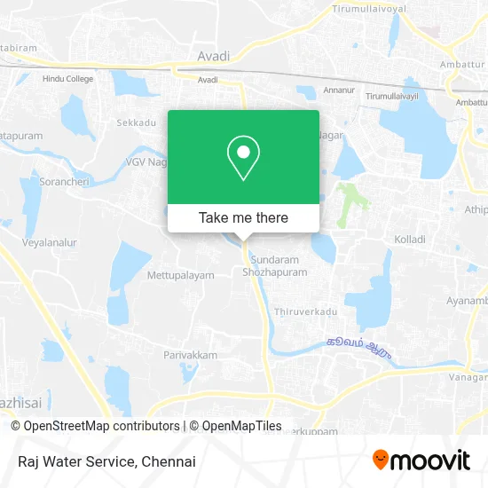 Raj Water Service map