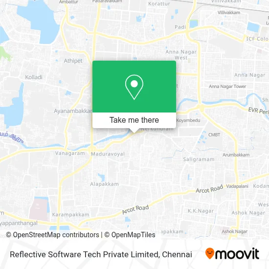 Reflective Software Tech Private Limited map