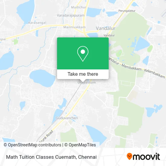 Math Tuition Classes Cuemath map