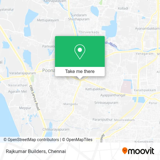 Rajkumar Builders map
