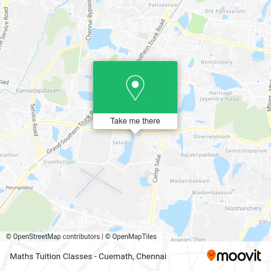Maths Tuition Classes - Cuemath map