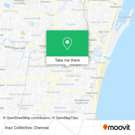 Inaz Collective map
