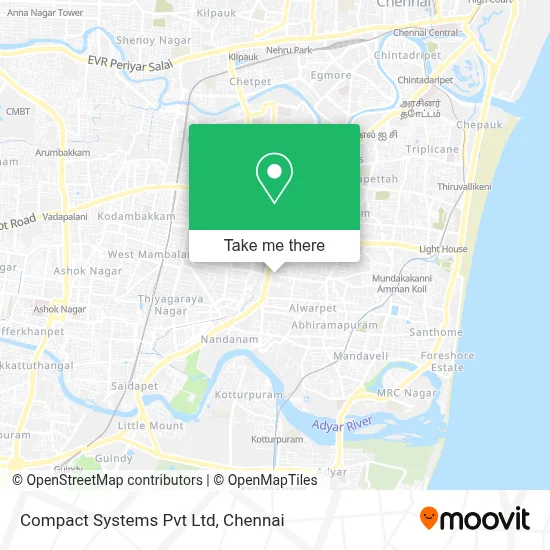 Compact Systems Pvt Ltd map