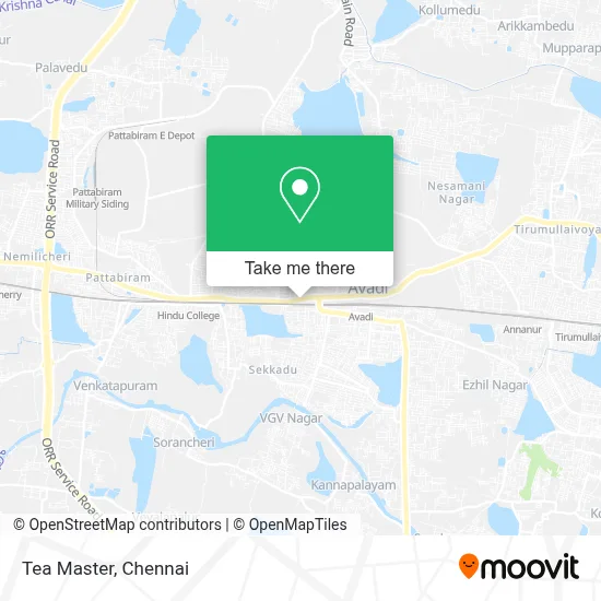 Tea Master map