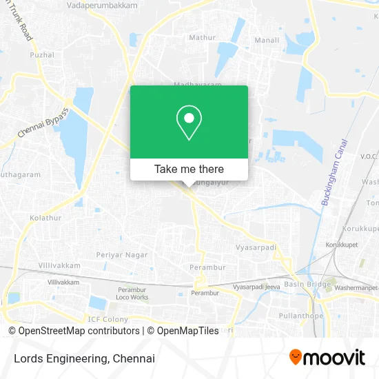 Lords Engineering map
