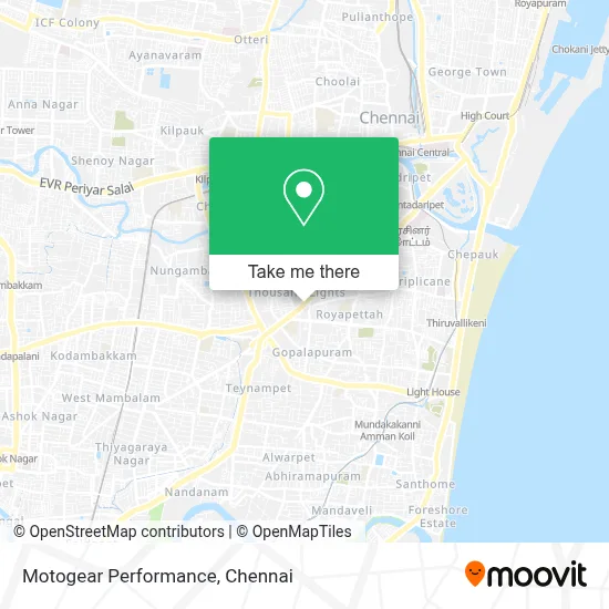 Motogear Performance map