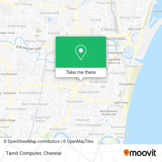 Tamil Computer map