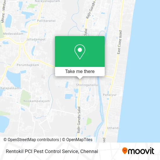 Rentokil Pci Pest Control Service map