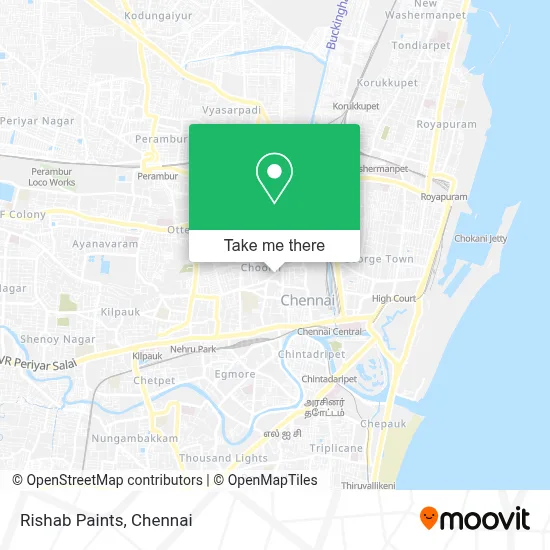 Rishab Paints map