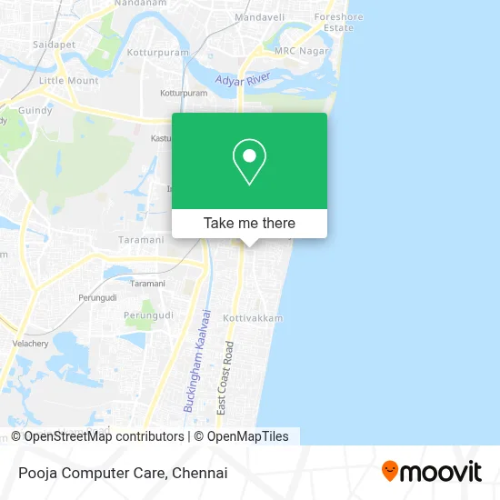 Pooja Computer Care map