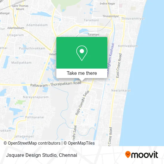 Jsquare Design Studio map