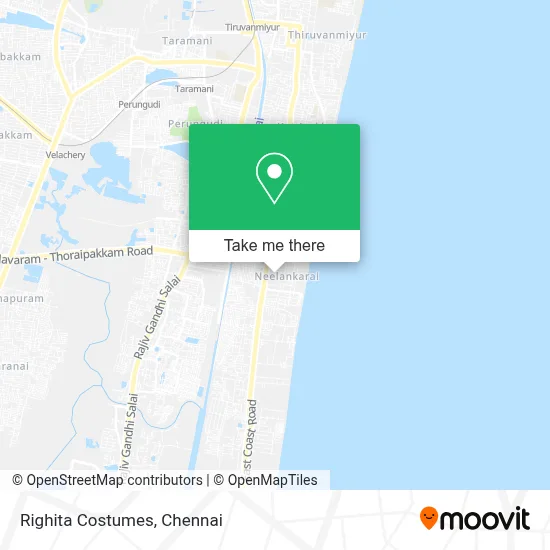 Righita Costumes map