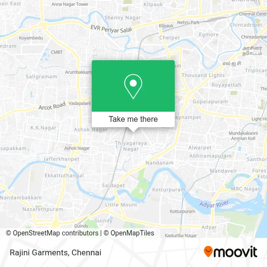 Rajini Garments map