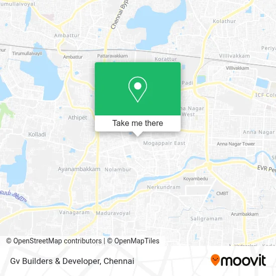 Gv Builders & Developer map