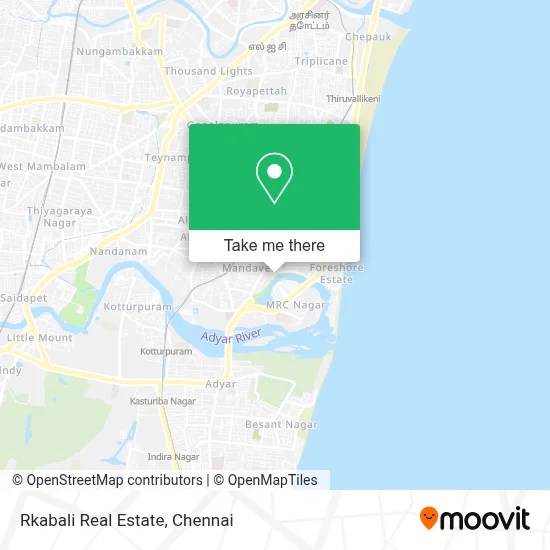 Rkabali Real Estate map