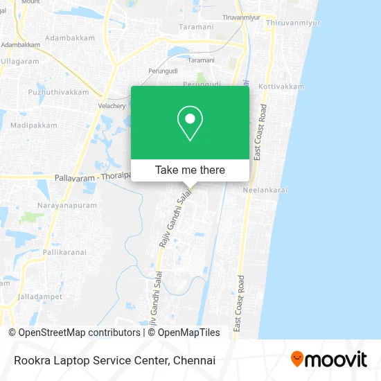 Rookra Laptop Service Center map