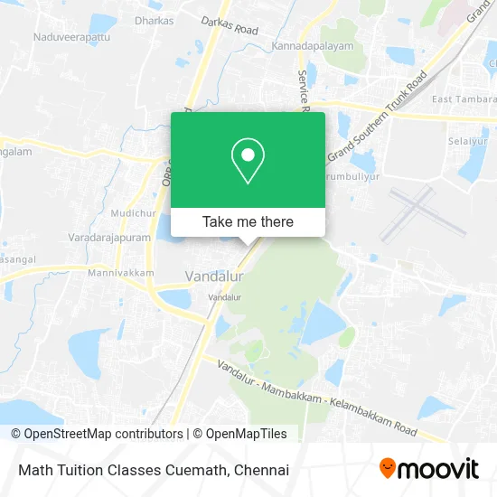Math Tuition Classes Cuemath map