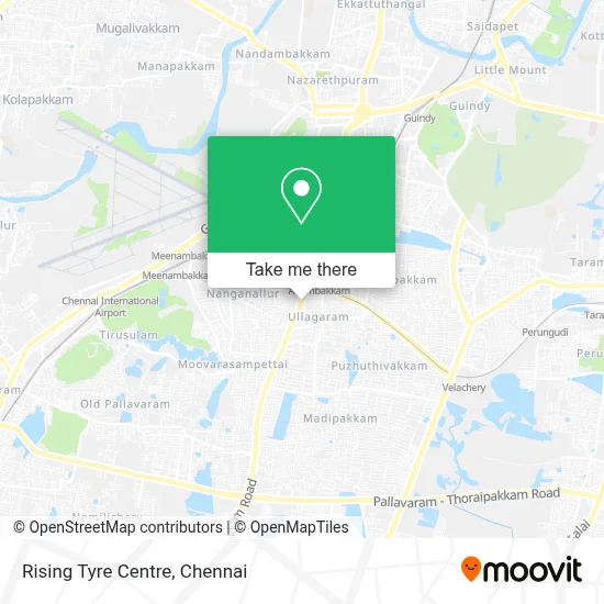 Rising Tyre Centre map