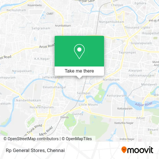 Rp General Stores map