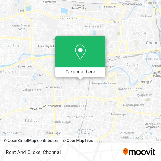 Rent And Clicks map