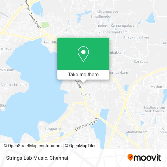 Strings Lab Music map
