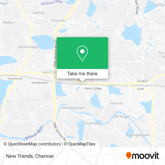 New Trends map