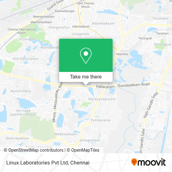 Linux Laboratories Pvt Ltd map
