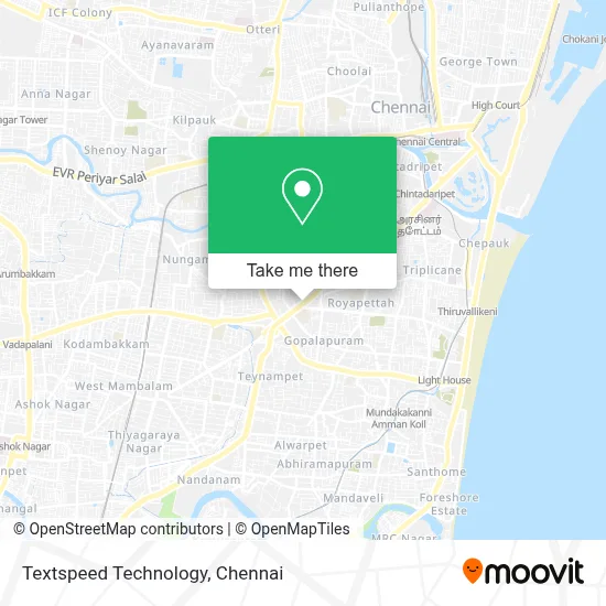 Textspeed Technology map