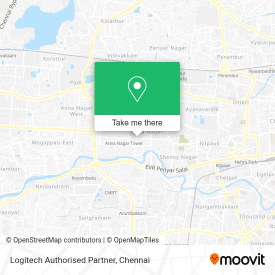 Logitech Authorised Partner map