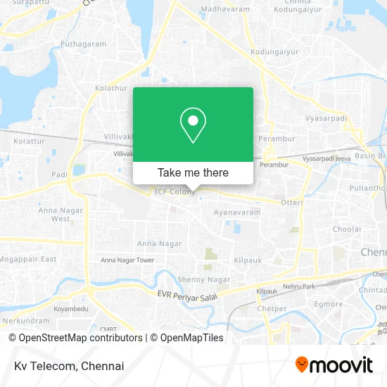 Kv Telecom map