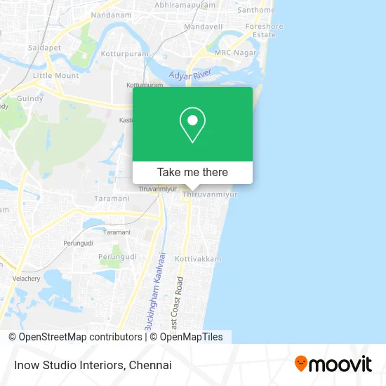 Inow Studio Interiors map