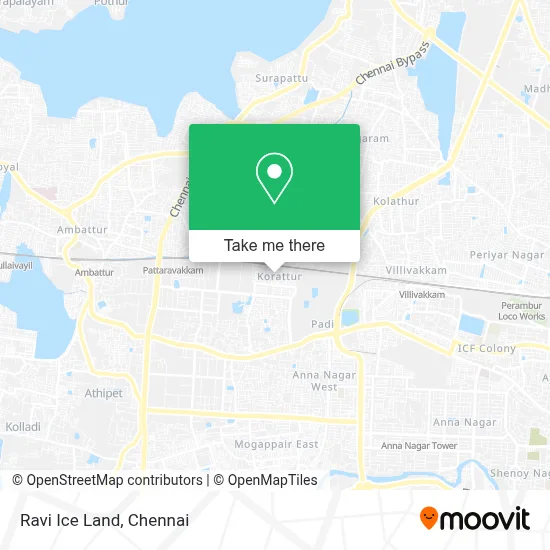 Ravi Ice Land map