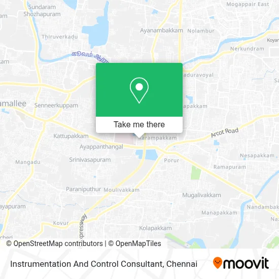 Instrumentation And Control Consultant map