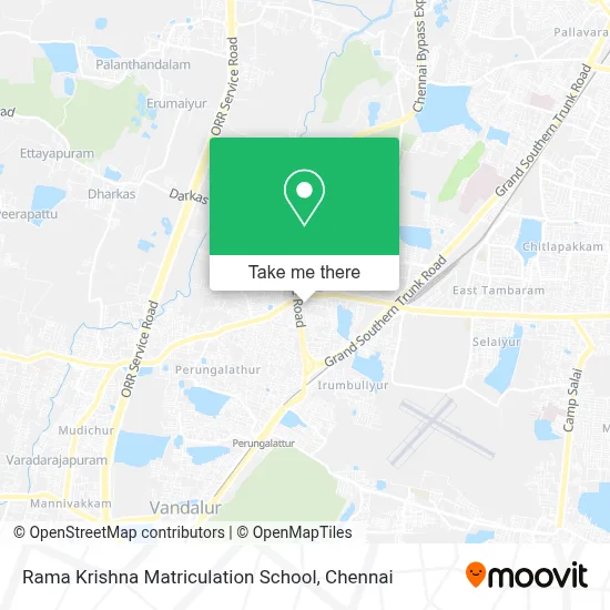 Rama Krishna Matriculation School map