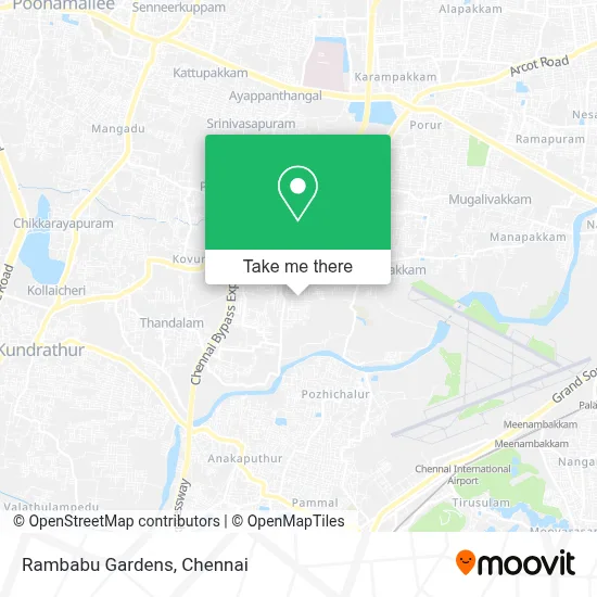 Rambabu Gardens map