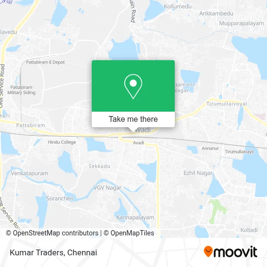 Kumar Traders map