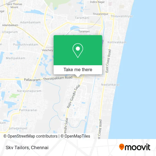 Skv Tailors map