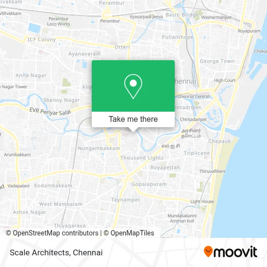 Scale Architects map