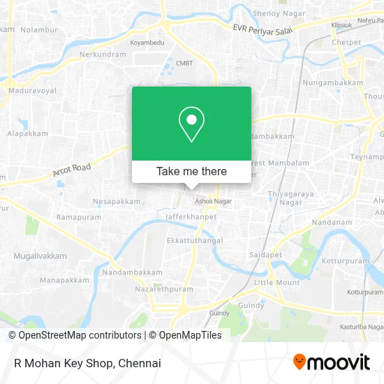 R Mohan Key Shop map