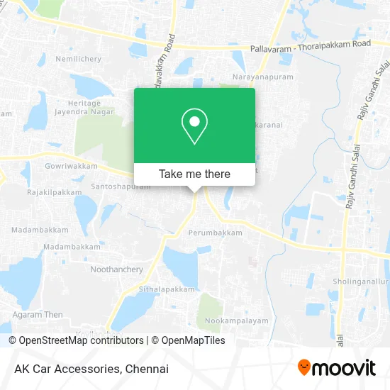 Ak Car Accessories map