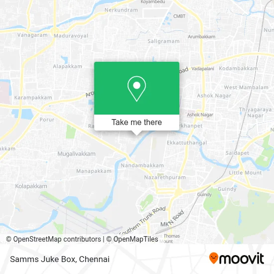 Samms Juke Box map